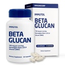 Immutol Immune Support Supplement med 750mg Beta Glucan 1,3 1,6 - Naturliga ingredienser, hög styrka för att öka immunitet och övergripande välbefinnande, 60 kapslar (60)