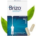 Brizo Prostate Health Supplements for Mens - Herbal Capsules for Mens Urinary Health - Reduce Frequent Urination - 1 Month Supply