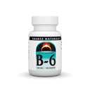 Källa Naturals Vitamin B-6 100mg, Immune System Support, 100 tabletter