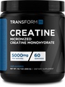 TransformHQ Kreatin Monohydratpulver (60 portioner) Osmakad - 5000mg Per portion