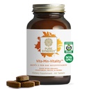 PURE SYNERGY Vita·Min · Vitalitet | Naturlig multivitamin för män | Mäns dagliga multivitamin gjord med organiska hela livsmedel | för energi, stress och immunstöd (60 tabletter)