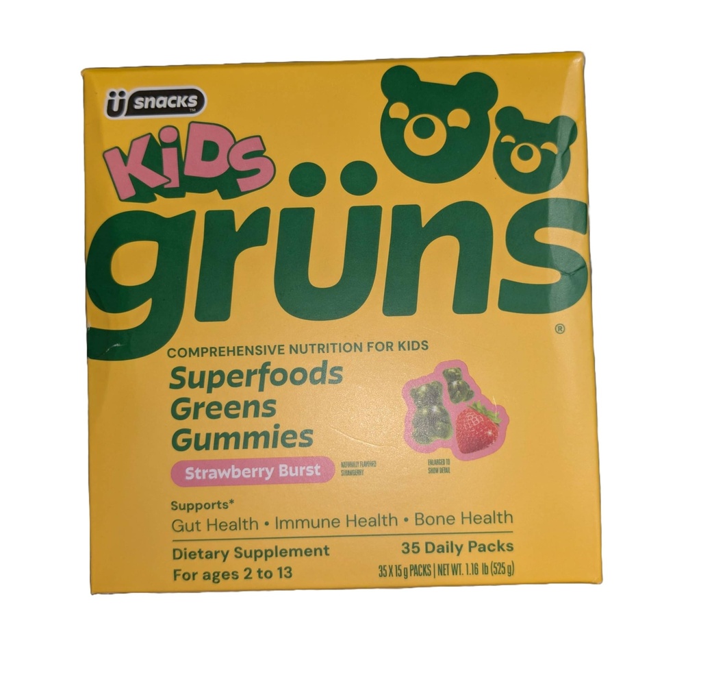 Grüns Kids Daily 35-Count Sachets - Sugar