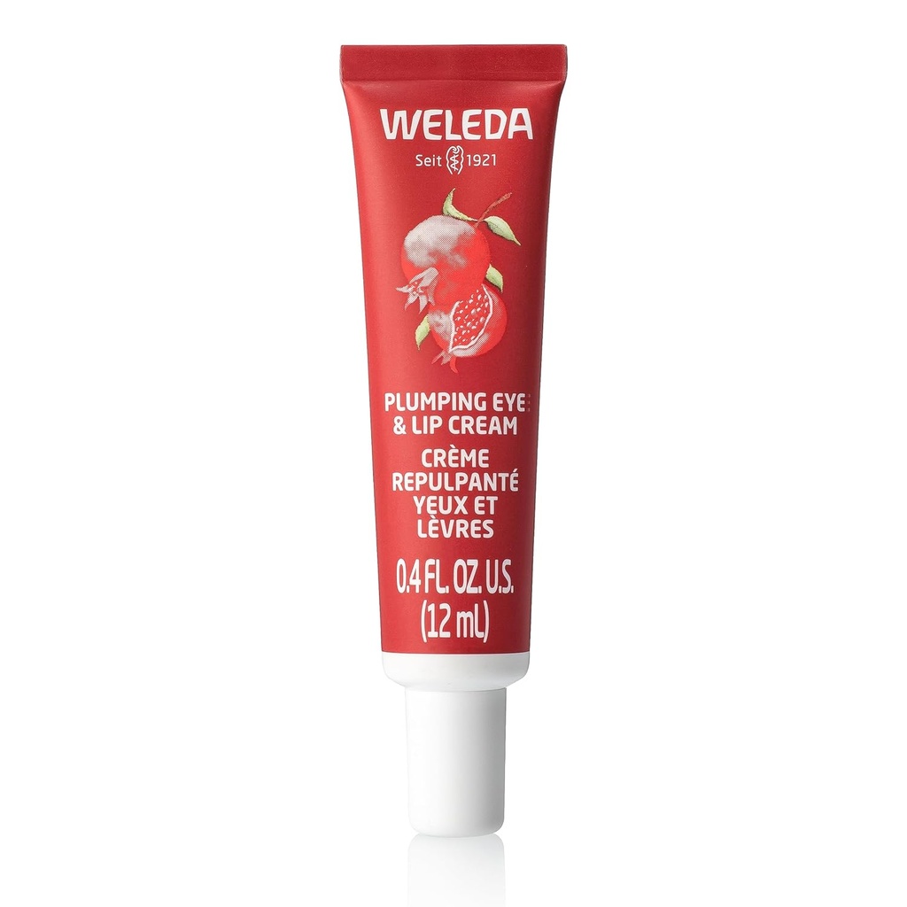 Weleda Plumping Eye & Lip Cream med Peptides från Maca Root och Pomegranat