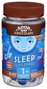 Good Day Chocolate Melatonin för vuxna [80 greve] - Fair Trade Non-GMO Chocolate med Chamomile och Melatonin 1 mg - Adult Melatonin, Adult Natural Sleep Aid Supplement