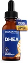 BioMatrix DHEA Liquid Drops - 3X Absorption av kapslar eller tabletter - Justerbart alternativ till DHEA 50 mg och DHEA 100 mg - Micronized DHEA Supplement för män och kvinnor 30 ml, 500 portioner