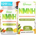 Sublingual NMNH 500mg (Dihydronicotinamide Mononucleotide) (120 portioner, NMNH 500mg per portion) NAD Supplement för att öka NAD-nivåer som vi ålder, för anti-aging, energi, immunitet, fokus - 120 greve