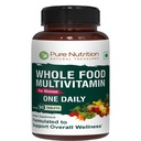 Ren näring hela mat multivitamin för kvinnor | 90 flikar | en-dag | 100% RDA | 24 naturliga vitaminer och mineraler | Alla naturliga växtbaserade kvinnors multivitamin | 3 månader leverans