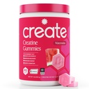Skapa kreatinmonohydrat Gummies för män och kvinnor - öka fokus, styrka och uthållighet, anti-smältande formel, Vegan, glutenfri, icke-GMO, 1,5 Gram Creatine per Gummy (Watermelon, 90 ct)