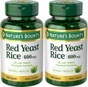 Naturens Bounty Red Yeast Rice 600mg 120 kapslar (Pack of 2)
