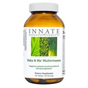 Innate Response Formulas Baby & Me Multivitamin - Prenatal och Postnatal Vitamin med folat, kolin och vitaminer B12 och D3 - Vegetarian, icke-GMO och Glutenfri - 60 tabletter (30 portioner)