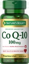 Naturens Bounty CoQ10, hjälper till att upprätthålla hälsosamt blodtryck, 100 mg, snabb frisättning Softgels, 75 greve