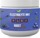 Electrolyte Powder - Uppfriskande Workout Recovery Electrolytes, Sugar Free, Gluten Free & Vegan, Pure Keto & Paleo Hydration Beverage, Immune Boosting Vitamins (198 Grams, Grape)