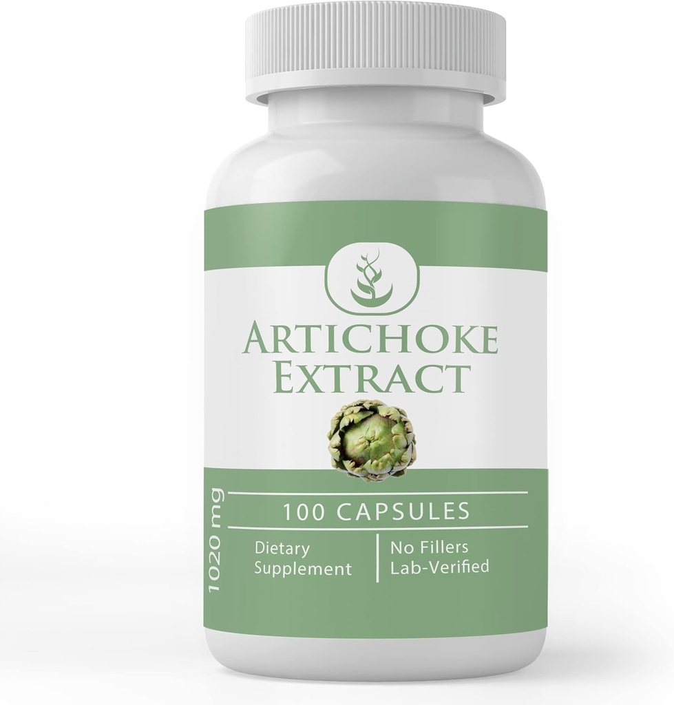 PURE ORIGINAL INGREDIENTS Artichoke Extract (100 kapslar) Alltid ren, inga tillsatser eller fillers, Lab Verified
