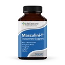 LifeSeasons Masculini-T - Testosteron Support Supplement - Förbättrar mentala och fysiska aspekter av sexuell och atletisk prestanda - Stöder normal erektil funktion - Förbättra Libido - 180 kapslar