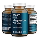 Liposomal Magnesium Citrate kapslar - High Absorption Magnesium Supplement för förstoppning, sömn, muskelkramper och återhämtning | Hög styrka Mg | Lätt att svälja Veg kapslar | Icke-GMO | 90 ct