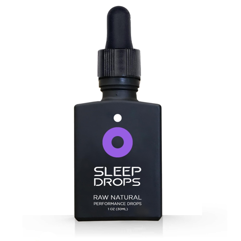 DROP FX Drops Natural Sleep Aid with Melatonin, Valerian & Lavender - Fast-Absorbing Liquid Formula for Deep Rest - Sleep Support Supplement