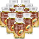 Ubiquinol CoQ10 600 MG Softgels med Omega-3 & Shilajit & PQQ, Advanced Dual-Delivery Coenzyme-Q10, Active CoQ10 Ubiquinol Supplement för fertilitet, antioxidant, hjärta, hjärna och energi, 600 portioner