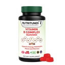 Vitamin B Complex Gummies-High Potency B Complex Vitamins Gummies med Methyl B12, Folate, Biotin & Vitamin C - Non-GMO, Vegan, Gluten-Free - 90 Gummies - Made in USA