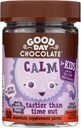 Good Day Chocolate Natural Calming Supplement för barn, Blend of Camomile, L-Theanine, Fair Trade och Non-GMO Chocolate, 50 Pieces
