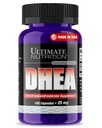 Ultimate Nutrition DHEA Supplement for Men & Women, 25mg - Max Strength Testosterone, Libido & Metabolism Booster for Hormonal Balance & Lean Muscle Growth - Pure Dehydroepiandrosterone, 100 Capsules