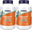 Nu tillskott, kaliumcitratpulver, stöder elektrolytbalans och normalt pH *, Essential Mineral, 12-Ounce (Pack of 2)