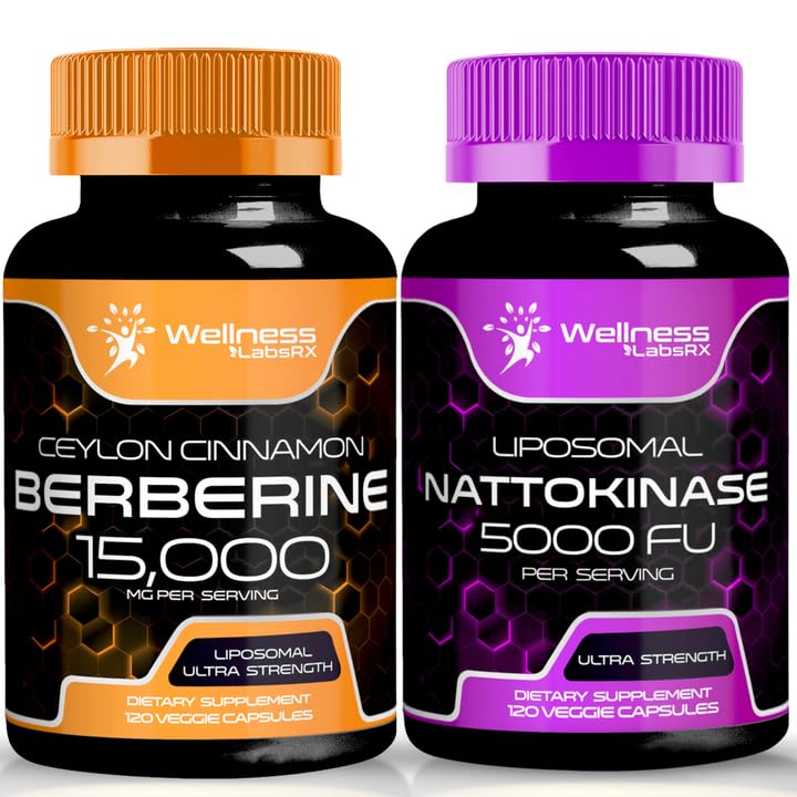 Nattokinase Supplement Capsules - 5000 FU - Enzymer från Pure Japanese Natto Extract, Heart och Immune Support