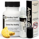 Recovery Bundle - Arnica Capsules & Gel för Bruising och Swelling - Post-Surgery, Cosmetic Procedure & Injury Recovery Essentials