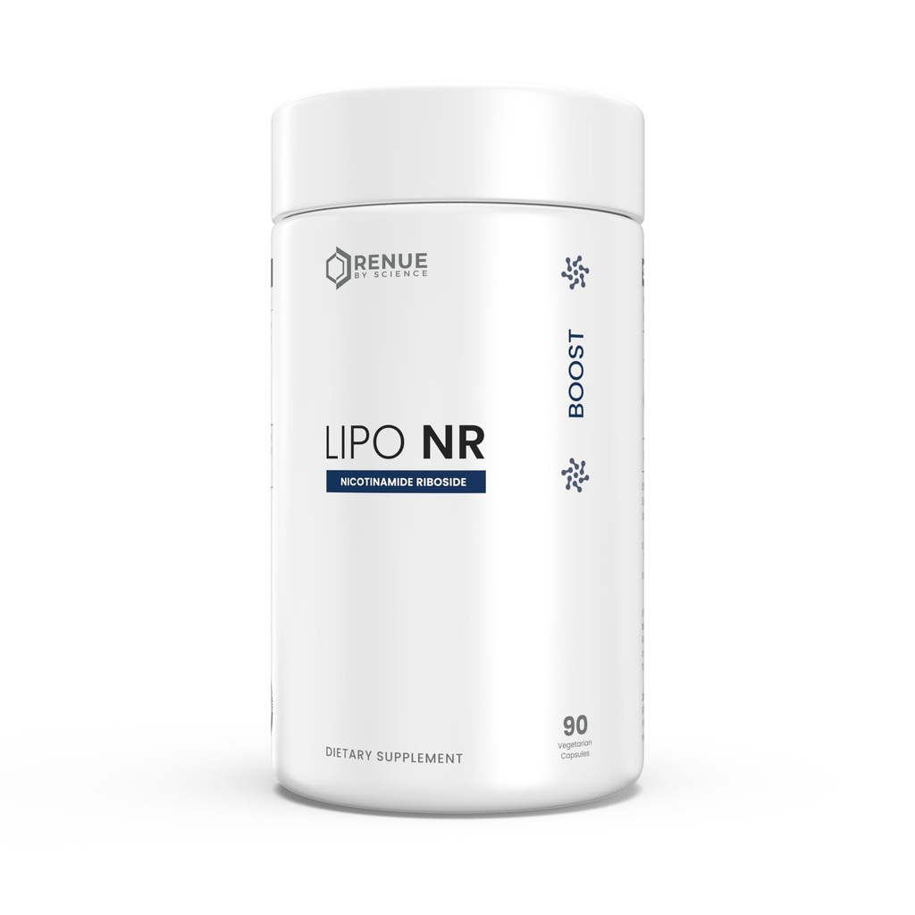 Renue By Science Nicotinamide Riboside | High Strength Liposomal NAD Supplement | 90 Nicotinamide Capsules - 300mg Nicotinamide Riboside per Serving | Manufactured in the USA Third-Party Tested