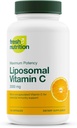 Färsk näring Liposomal Vitamin C - 2000mg DNA Verified & Potent VIT C (från askorbinsyra) - Svälja eller häll pulver till en drink, All Natural Vegan Friendly, Non-GMO, Gluten-Free, Dairy-Free