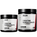 BARE PERFORMANCE NUTRITION, BPN Pure Creatine Monohydrate Powder av Creapure 2PACK, 5g Kreatin per Servering, Osmakad Kreatinpulver, 90 portioner Totalt