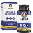 Tudca 500mg, 60 kapslar (Tauroursodeoxycholic Acid) - Bile Salts Liver Support Supplement, Natural Bitter Taste- Vegan Friendly, Non GMO, Gluten Free Capsules by Ancient