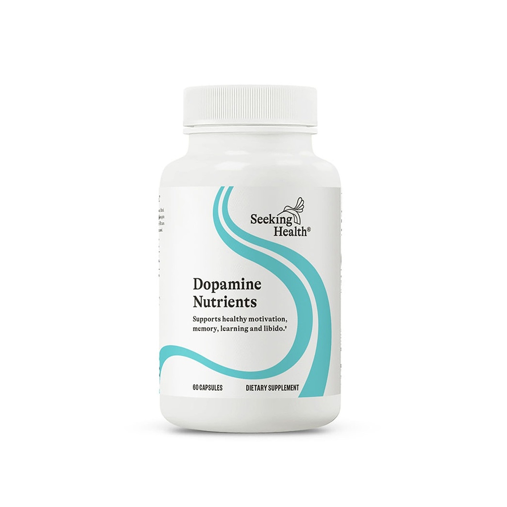Söker hälsodopamin näringsämnen, energistöd, antioxidantstöd, vegetariskt (60 kapslar)