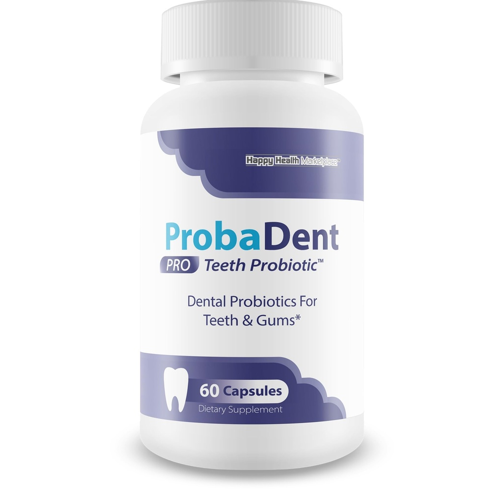 Proba Dent Pro Teeth Probiotic - Our Best Dental Probiotics for Dental Care - Oral Probiotics for Teeth and Gums - Oral Dental Probiotics For Bad Breath - Plan Ahead & Practice Provadent Mouth Care