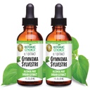 Botaniskt val: Gymnema Sylvestre Liquid Extract - Alkohol & Gluten Free, Non-GMO, 1oz 2 Pack