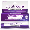 Cicatricure Advanced Scar Gel för Face & Body - Beprövade resultat i 2 veckor, Scar Treatment för kirurgiska skottar, Stretch Marks, Scars of Burns and Injuries, Acne Scar Treatment, 1 uns (28 g)