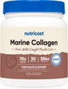 Nutricost Marine Collagen (Chocolate Flavor) 30 portioner - Collagen Supplement från Wild Caught Pacific Cod Fish