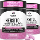 Hormonbalans för kvinnor, PCOS, Ovarian Support, fertilitet, menstruationscykel | Myo-Inositol & D-Chiro Inositol Supplement 40:1 Ratio med folsyra, B12 & Probiotika | Kvinnliga vitaminer 240 kapslar