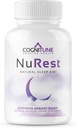 CogniTune Natural Sleep Aid för vuxna - Herbal Sleep Aid Supplement - Non-Drowsy Formel med Melatonin, Valerian Root, Lemon Balm, Chamomile, GABA och mer