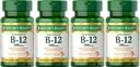 Naturens Bounty Vitamin B-12 500 mcg, 100 ea (Pack of 4)