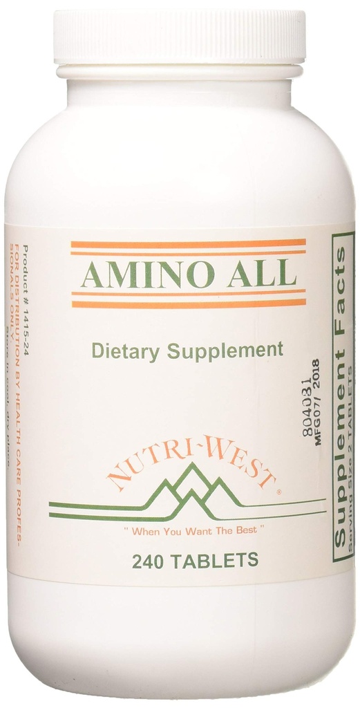 Nutri-West - Amino alla 240 tabletter