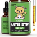 Winnie & Lottie Natural Antibiotika för katter | Cat Antibiotics | Cat Antibiotic | Pet Antibiotika | Cat Immune Support | Antibiotikum för katter | Cat Multivitamin | Cat UTI Antibiotika | 1 fl oz