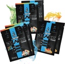 eFlow Nutrition ENRAGE Black Preworkout Sample Packs - Travel Packs - High Stim Energy, Pump, Styrka, Uthållighet, Fokus, Nootropic Formel - Sour Gummy & Sour Mango Flavor (6 Packs)