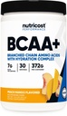 Nutricost BCAA + Hydration Powder (Peach Mango) 30 portioner - Branched Chain Amino syror med Hydration Complex - Gluten-Free, Non-GMO