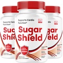 (3 Pack) Sugar Shield, Sugar Shield Blood Support, Sugar Shield Pills, Sugar Shield Capsules, Sugar Shield All Natural, SugarShield, Sugar Shield Advanced Formel, Sugar Shield Reviews, 90 kapslar