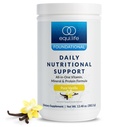 Equilife Daily Nutritional Support, All-in-One Multivitamin Meal Replacement, Pure Vanilla Flavor, 15G Plant Protein, Stöder Övergripande Wellness Inklusive energi, Digestion, & Skin, 14 Servings Tub