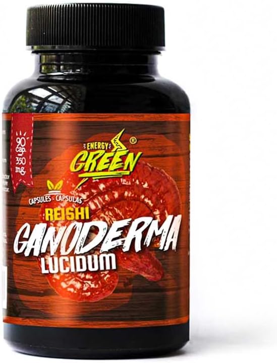 ANDES HEALTHY · SUSTAINABLE · FAIR Reishi Ganaderma - Ganoderma Lucidum 120 Pills * 350mg - Vegan Pills - Non GMO - Gluten Free