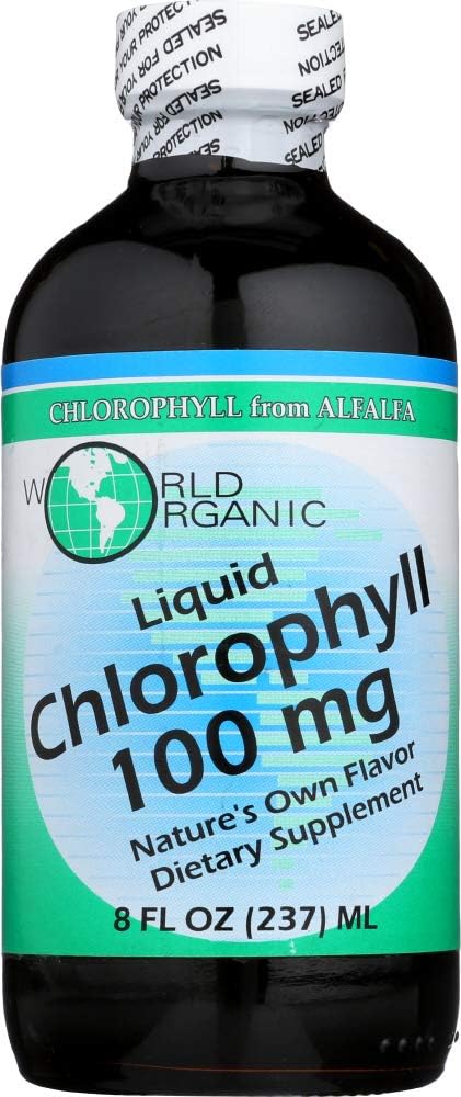 Världsorganisk klorofyll 100mg