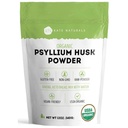 Kate Naturals Psyllium Husk pulver för bakning, Fiber & Digestion. Psylliumfröpulver för hundar och katter (12oz, organisk, glutenfri, Pet Safe)
