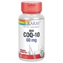 SOLARAY Bio CoQ-10 60 mg | Förbättrad absorption | Vitaminer A & E | Hälsosamt hjärta och cellulärt energistöd | 60 Softgels