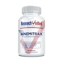 Forskning Verifierad Anemi Support - Svara järn, Regulera Hemoglobin, Förbättra energi - Järn, Vitamin C, vitamin A, B12, Folate, BioPerine - 60 kapslar - Vegan